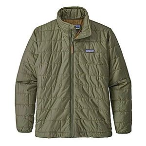 Patagonia Nano Puff Forest Green Zip Up Jacket